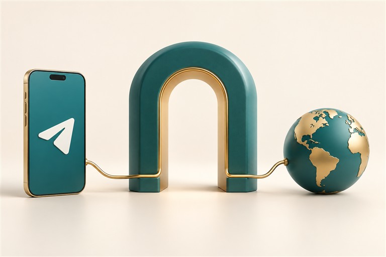 Phone connection through a proxy gateway